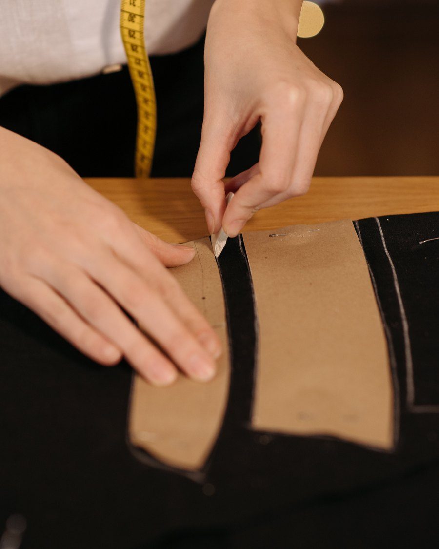 Đo và cắt rập tại atelier