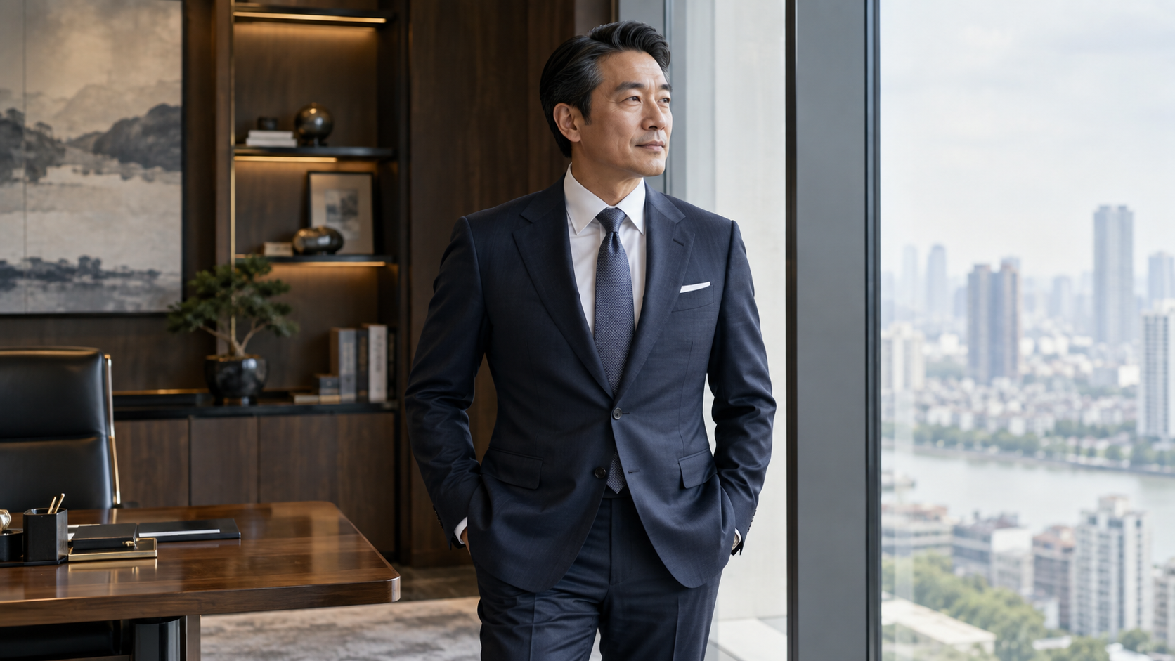 Suit may đo cho doanh nhân và giá trị của một tủ đồ có chủ đích