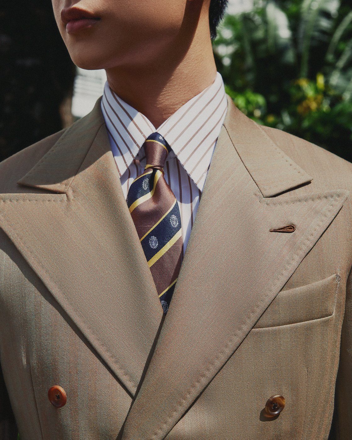 Blazer — chi tiết ve áo